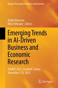 Cover: Emerging Trends in AI-Driven Business and Economic Research - Springer