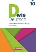 Cover: D wie Deutsch - Arbeitshefte Basis und Plus - Ausgabe 2018 - 10. Schuljahr - Cornelsen Verlag