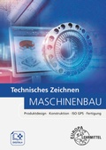 Cover: Technisches Zeichnen Maschinenbau - Europa-Lehrmittel