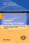 Cover: Frontiers of Networking Technologies - Springer