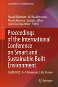 Cover: Proceedings of the International Conference on Smart and Sustainable Built Environment - Springer