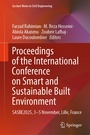 Cover: Proceedings of the International Conference on Smart and Sustainable Built Environment - Springer