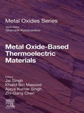 Cover: Metal Oxide-Based Thermoelectric Materials - Elsevier