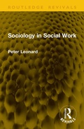 Cover: Sociology in Social Work - Taylor & Francis