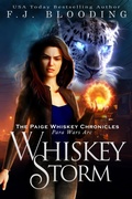 Cover: Whiskey Storm (Paige Whiskey Chronicles, #8) - Whistling Book Press, LLC