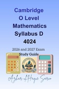 Cover: Cambridge O Level Mathematics Syllabus D 4024 - Azhar Sario Hungary