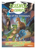 Cover: Disney Science in Comics: Age of the Dinosaurs: Volume 1 - Papercutz