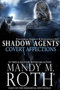 Cover: Covert Affections (Shadow Agents / PSI-Ops, #5) - Raven Happy Hour LLC