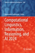 Cover: Computational Linguistics, Information, Reasoning, and AI 2024 - Springer