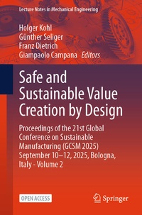 Enlarge image Cover: Safe and Sustainable Value Creation by Design - Springer