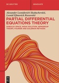 Cover: Partial Differential Equations Theory - De Gruyter