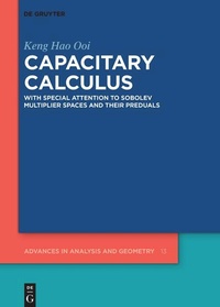 Enlarge image Cover: Capacitary Calculus - De Gruyter