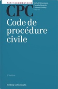 Cover: Petit commentaire CPC - Helbing & Lichtenhahn