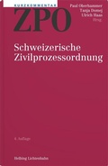 Cover: Kurzkommentar ZPO - Helbing & Lichtenhahn
