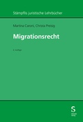 Cover: Migrationsrecht - St&auml;mpfli Verlag AG