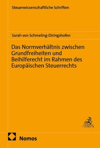 Bild vergrößern Bild: Das Normverhältnis zwischen Grundfreiheiten und Beihilferecht im Rahmen des Europäischen Steuerrechts - Nomos