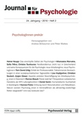 Cover: Journal f&uuml;r Psychologie 2/2016: PsychologInnen prek&auml;r - Journal f&uuml;r Psychologie