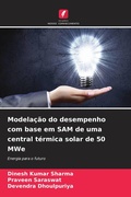 Cover: Modelacao do desempenho com base em SAM de uma central termica solar de 50 MWe - Edicoes Nosso Conhecimento