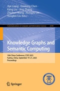 Cover: Knowledge Graphs and Semantic Computing - Springer