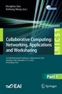 Cover: Collaborative Computing: Networking, Applications and Worksharing - Springer