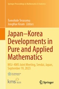 Cover: Japan-Korea Developments in Pure and Applied Mathematics - Springer