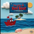 Cover: The Little Red Boat on the Deep Blue Sea - Little Stitches Books