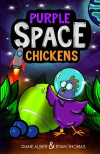 Enlarge image Cover: Purple Space Chickens - Diane Alber Art LLC