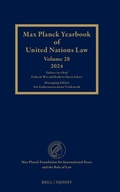 Cover: Max Planck Yearbook of United Nations Law, Volume 28 (2024) - Brill