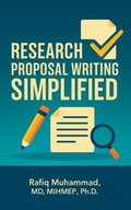 Cover: Research Proposal Writing Simplified - Muhammad Rafiq
