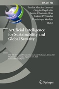 Cover: Artificial Intelligence for Sustainability and Global Security - Springer