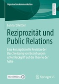 Cover: Reziprozit&auml;t und Public Relations - Springer VS