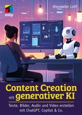 Cover: Content Creation mit generativer KI - MITP