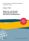Cover: Kompass 01/2026 - VVW Verlag Versicherungswirtschaft