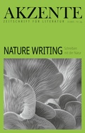 Cover: Akzente: Nature Writing - Dittrich Verlag ein Imprint der Velbr&uuml;ck GmbH B&uuml;cher und Medien