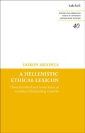 Cover: A Hellenistic Ethical Lexicon - Bloomsbury Academic