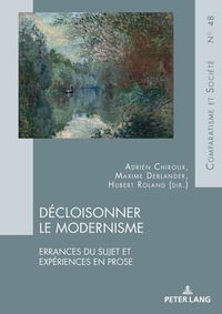 Enlarge image Cover: Décloisonner le modernisme - Peter Lang Verlag