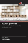 Cover: Inglese giuridico - Edizioni Sapienza