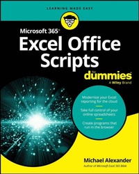 Enlarge image Cover: Microsoft 365 Excel Office Scripts For Dummies - Wiley