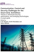 Cover: Communication, Control and Security Challenges for the Smart Grid: Volume 2 - Institution of Engineering and Technology
