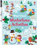 Cover: Wipe-Clean Wintertime Activities - Usborne Books