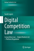 Cover: Digital Competition Law - Springer