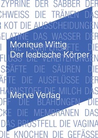 Enlarge image Cover: Der lesbische Körper - Merve