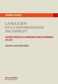 Cover: La religi&oacute;n en la Fenomenolog&iacute;a del Esp&iacute;ritu - Editorial Biblos