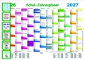 Cover: Schuljahresplaner 2026/2027 - F&M Verlag