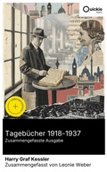 Cover: Tageb&uuml;cher 1918-1937 (Zusammengefasste Ausgabe) - Quickie Classics