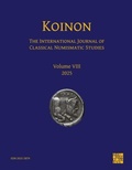 Cover: KOINON VIII, 2025 - KOINON: The International Journal of Classical Numismatic Studies