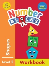 Enlarge image Cover: Numberblocks Shapes (Orange Level Workbook) - Sweet Cherry Publishing