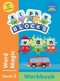 Enlarge image Cover: Alphablocks Word Magic (Orange Level Workbook) - Sweet Cherry Publishing