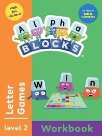 Enlarge image Cover: Alphablocks Letter Games (Orange Level Workbook) - Sweet Cherry Publishing
