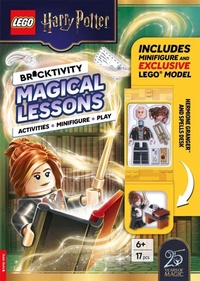 Enlarge image Cover: LEGO (R) Harry Potter (TM): Magical Lessons (with Hermione Granger (TM) minifigure and exclusive spells desk mini-build) - Buster Books